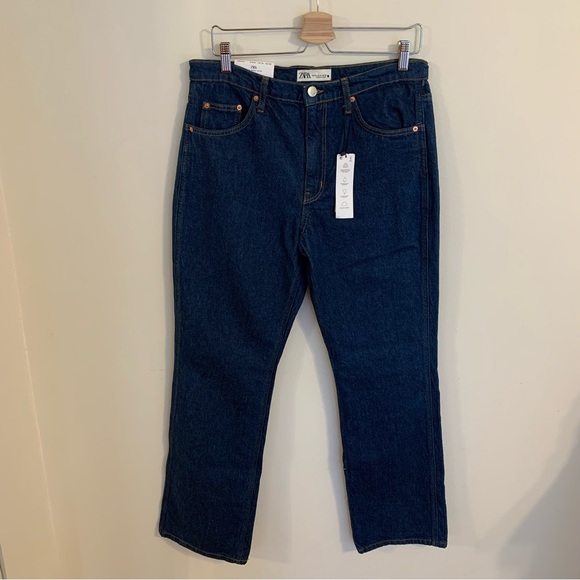 NWT Zara The 70's Bootcut Jeans in Denny Blue, Size 10 - Picture 5 of 12